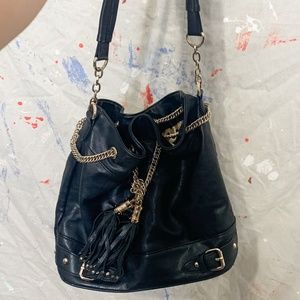 Melie Bianco - Strappy Black Purse